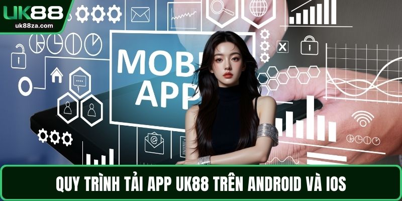 Quy trình tải app UK88 trên Android và iOS